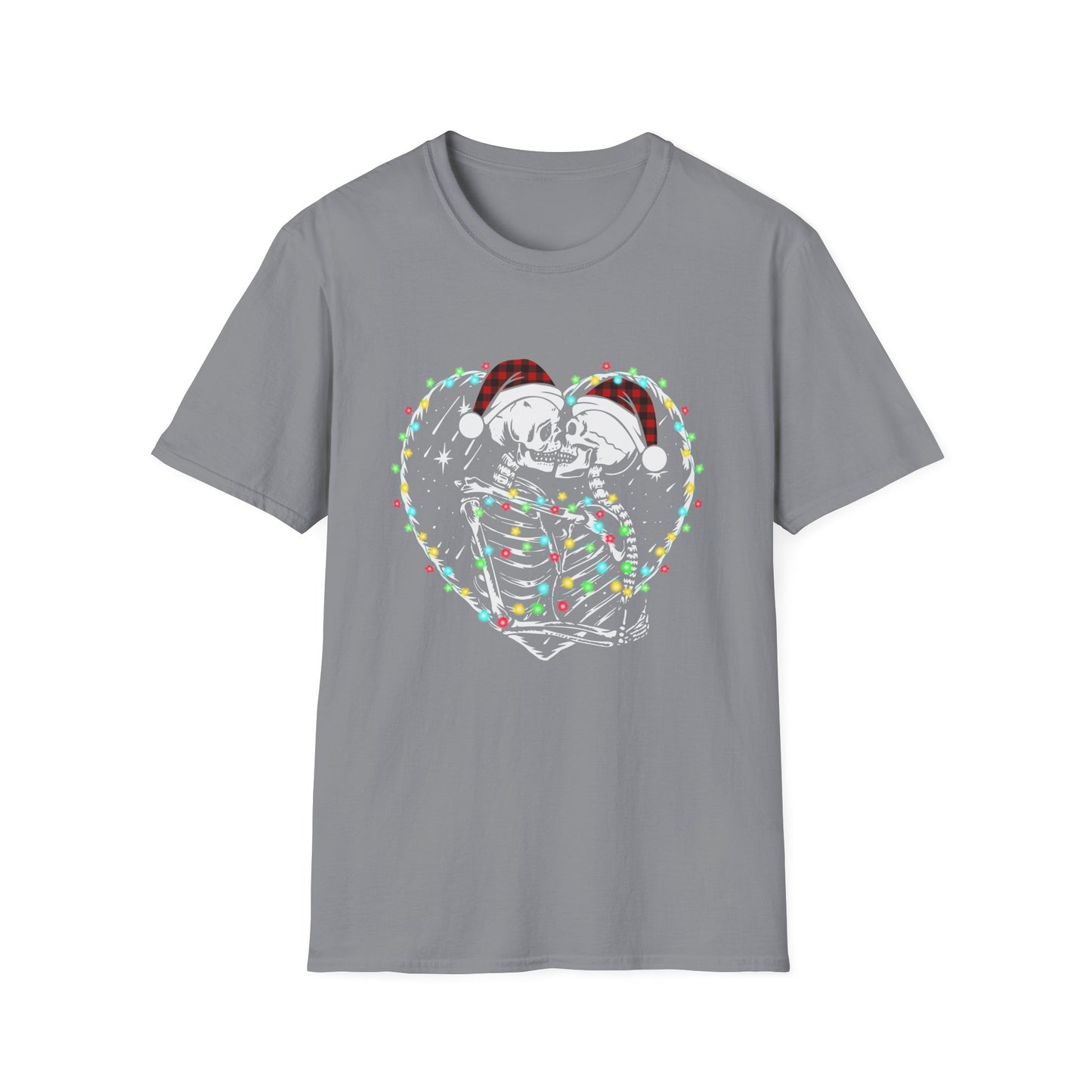 Christmas Skeleton Lovers Unisex Softstyle T-Shirt