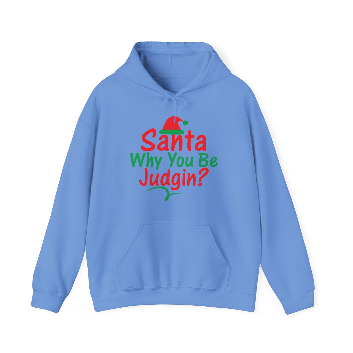 Santa Why.....Unisex Heavy Blend™ Hooded Sweatshirt