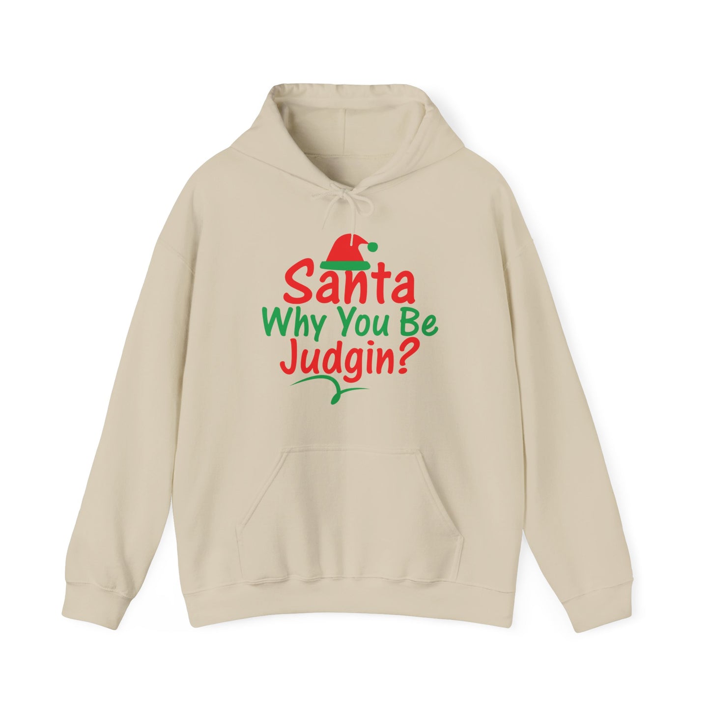 Santa Why.....Unisex Heavy Blend™ Hooded Sweatshirt