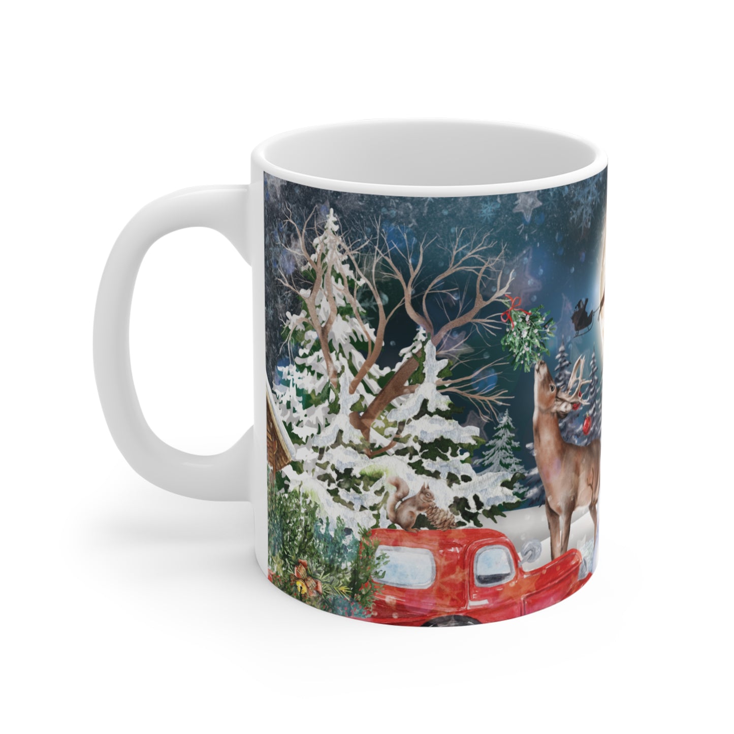 Christmas Village Mug 11oz