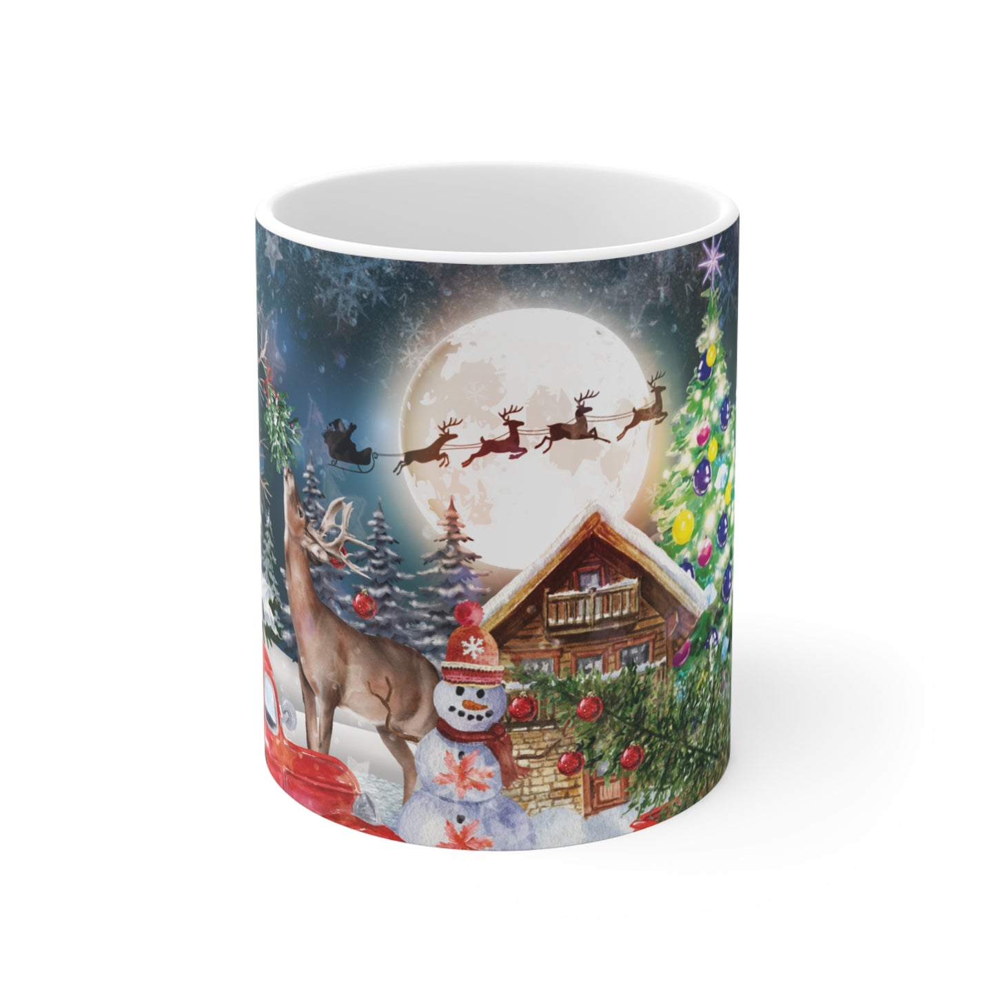 Christmas Village Mug 11oz