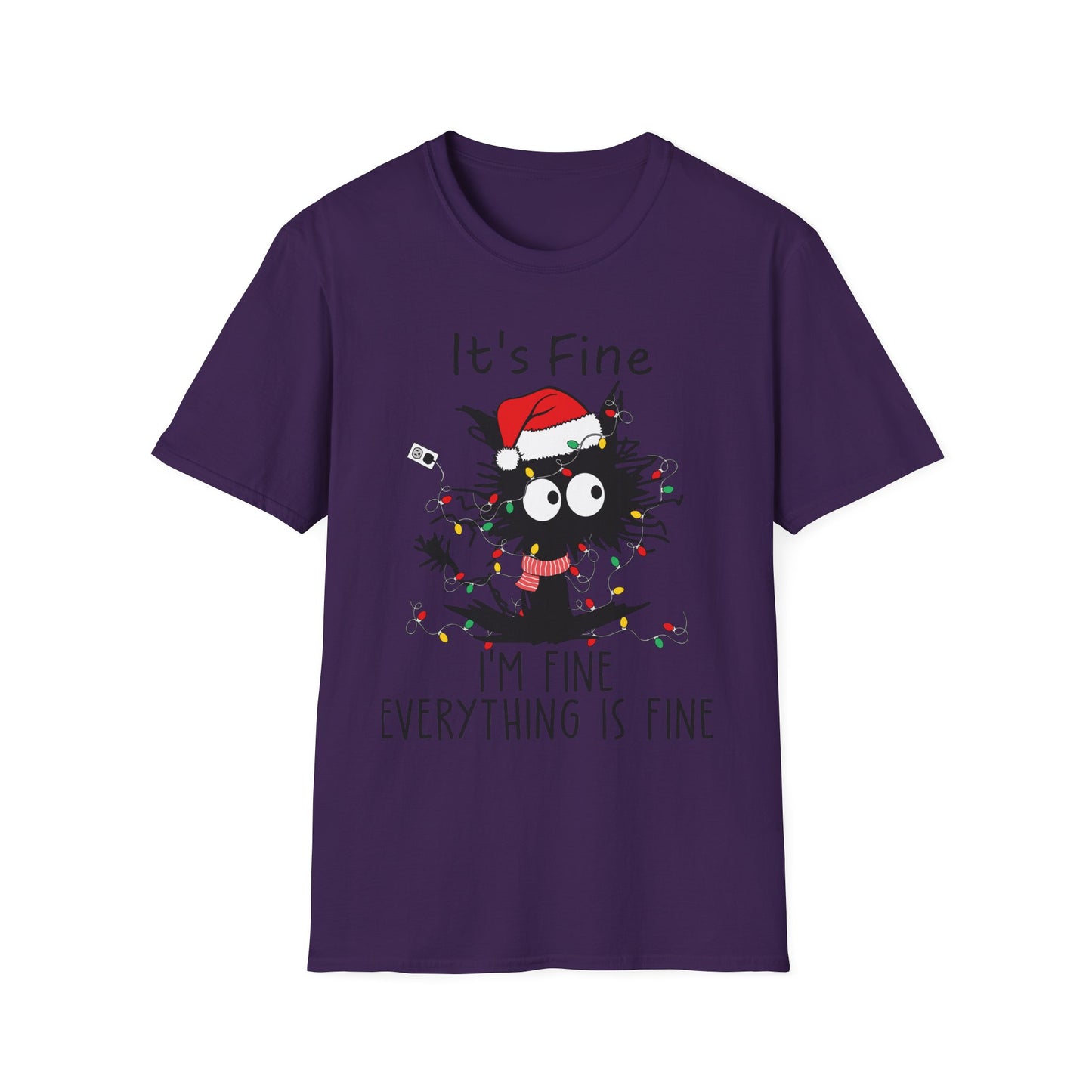 Tangled Lights Unisex Softstyle T-Shirt