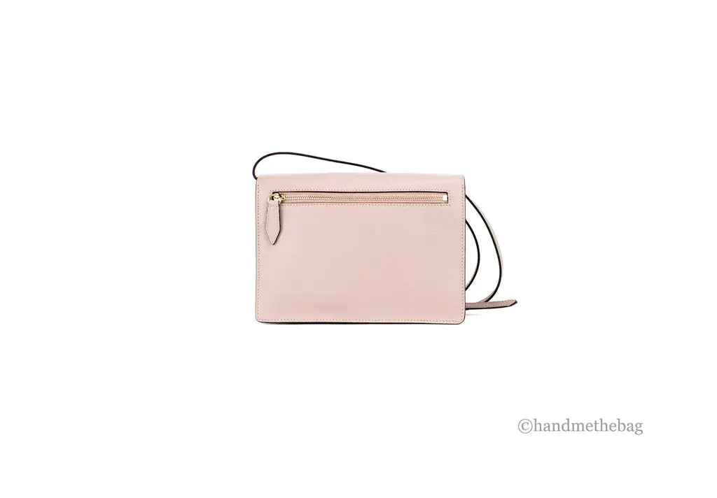 Burberry Macken Small Orchid House Check Derby Leather Crossbody