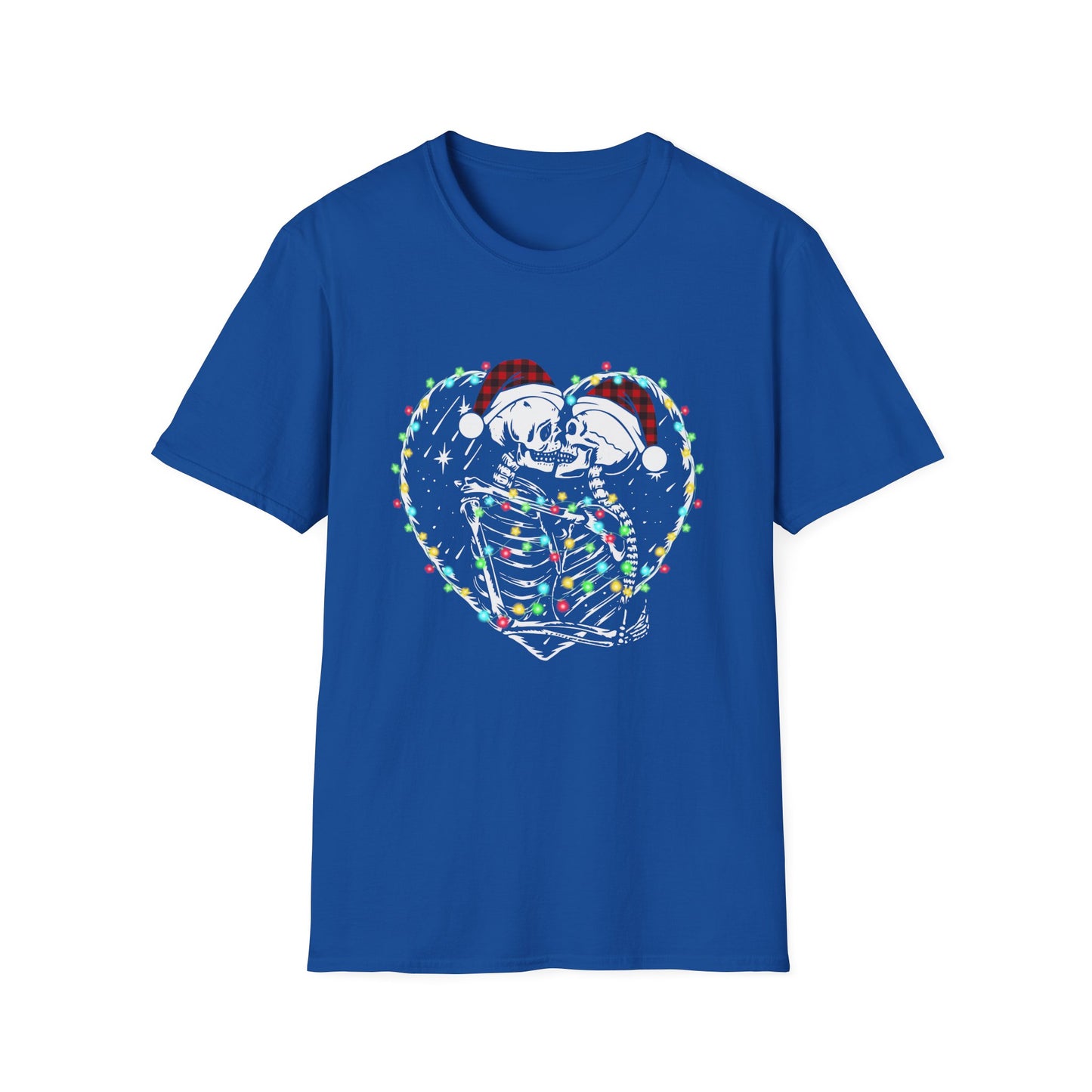 Christmas Skeleton Lovers Unisex Softstyle T-Shirt