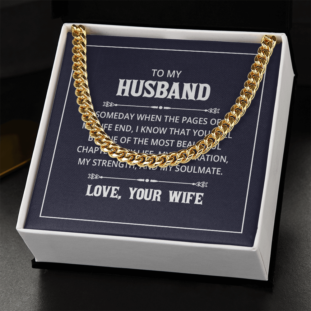 Cuban Link Chain = Stylish Classic