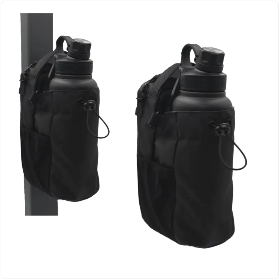 Large Capacity Magnetic Suction Fitness Water Bottle Bag