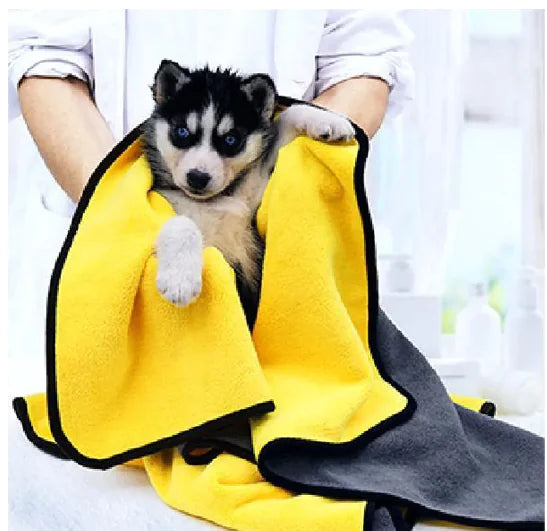 Plus-Sized Pet Bath Towel